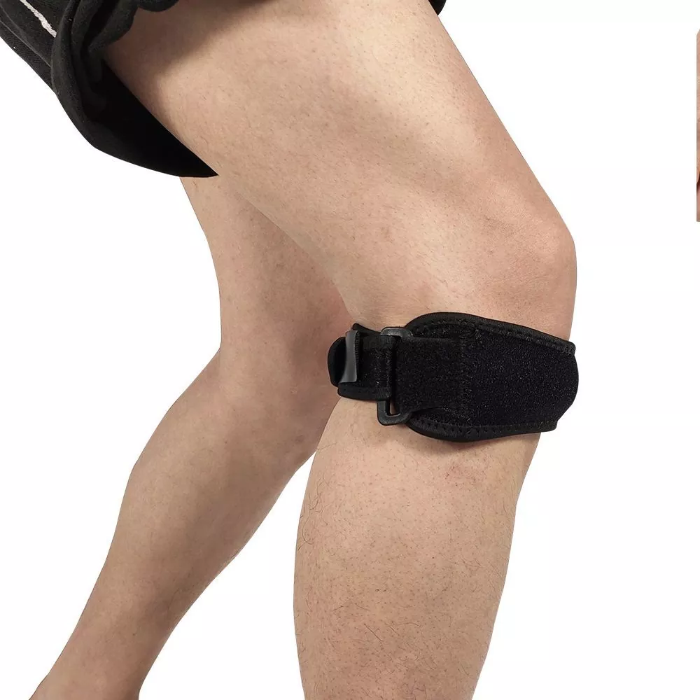 Inkxaso ye-Patellar Tendon Stabilizer Band Brace ehlengahlengiswayo