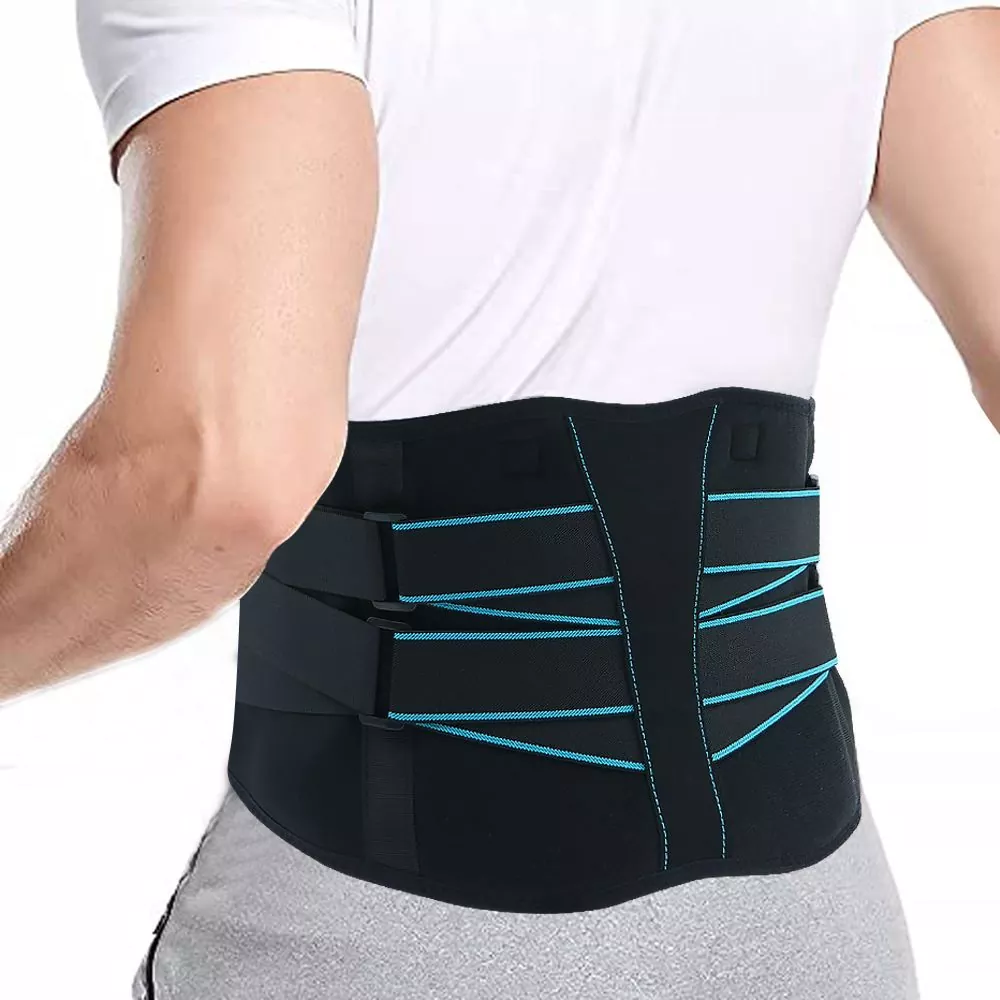 Ukuphefumla esinqeni seLumbar Inkxaso ye-Lower Back Brace ye-Sciatica