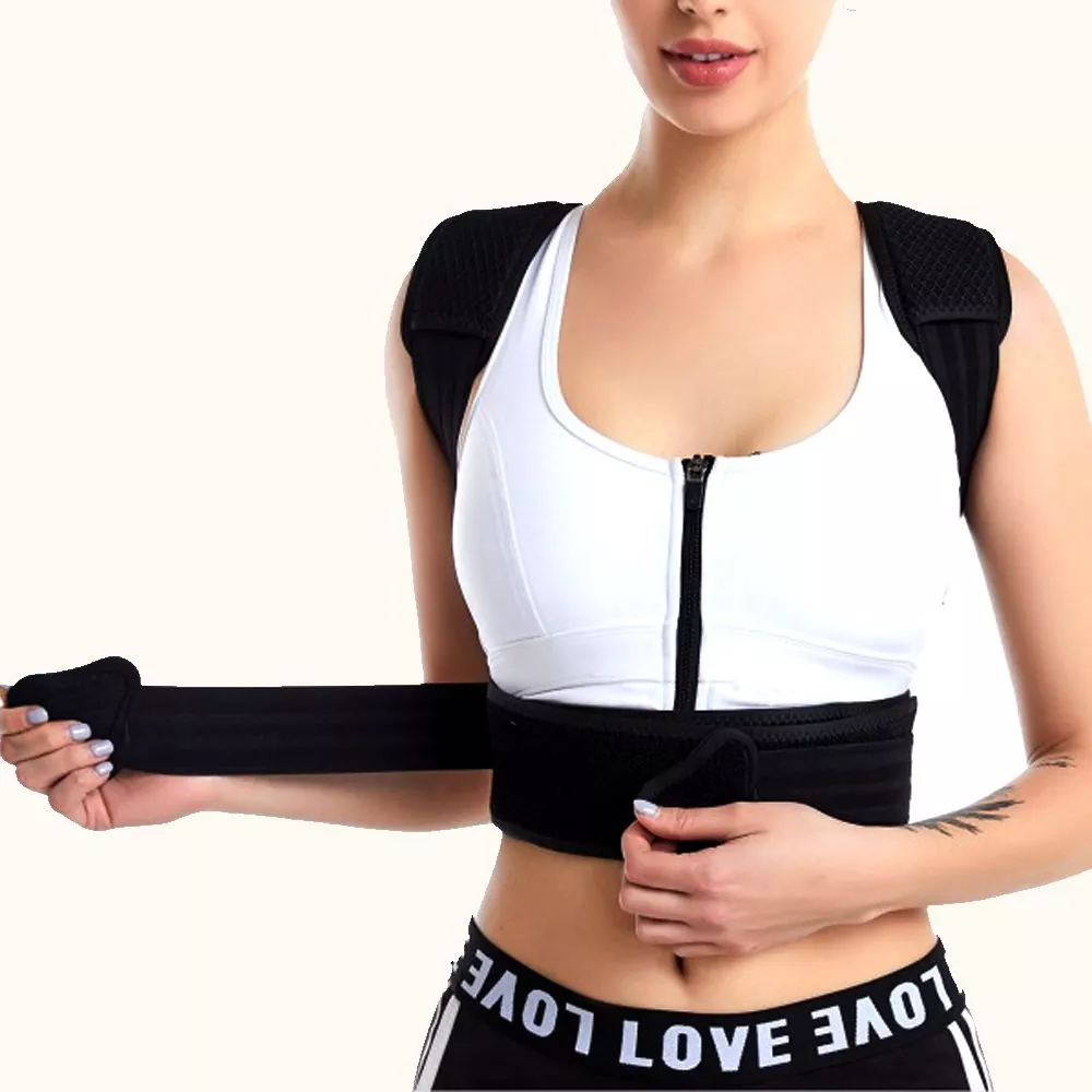 IComfort Adjustable ngokupheleleyo iNtuthuzelo ye-Posture Corrector